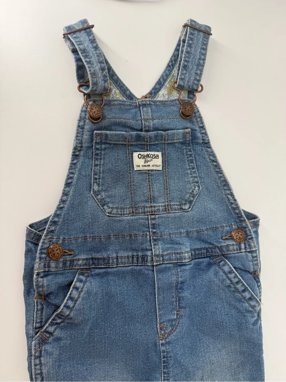 OshKosh B'gosh Kids' Blue Denim Overalls